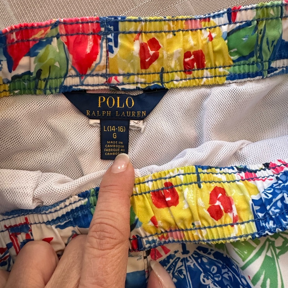 Polo Ralph Lauren Floral Swim Trunks